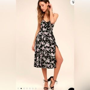 Lulu’s Esperanza floral dress NWT